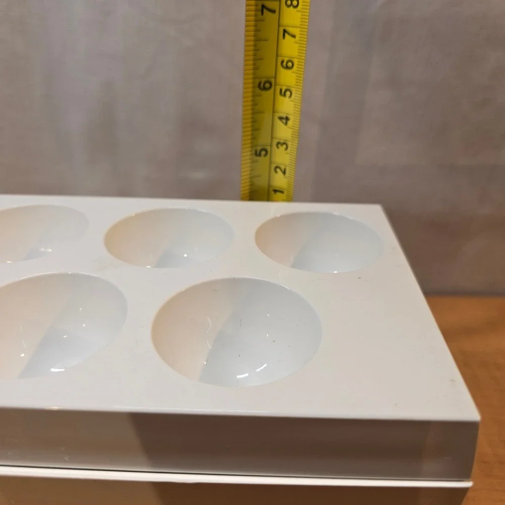 Vintage Egg Carrier‎ Refrigerator Tray Holder Storage For 16 Eggs -Plastic